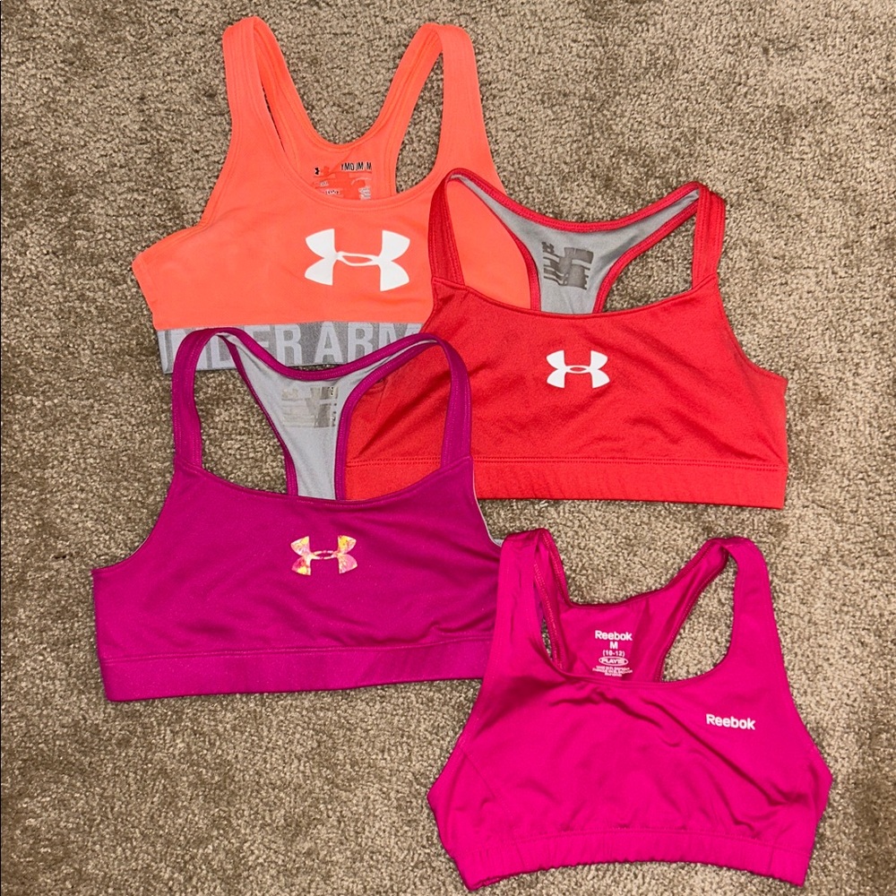 Under Armour and Reebok Sports Bras Set